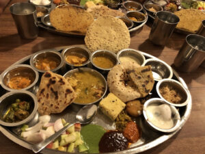 Dal Baati Churma At Rajdhani Thali Restaurant, Connaught Place