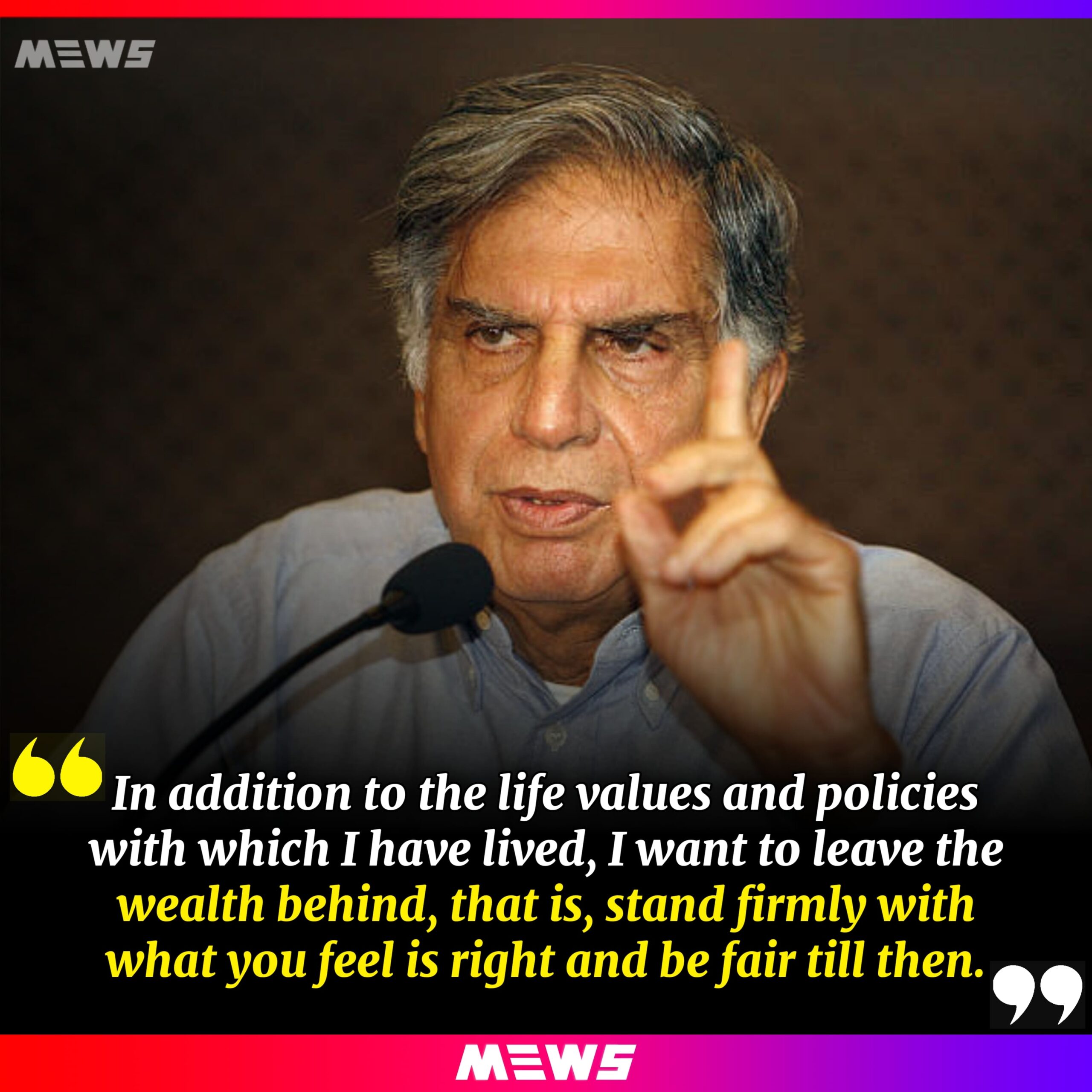 Quote of Ratan Tata