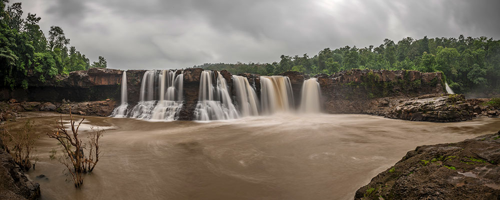 Gira Falls, Waghai is the waterfall in Gujarat