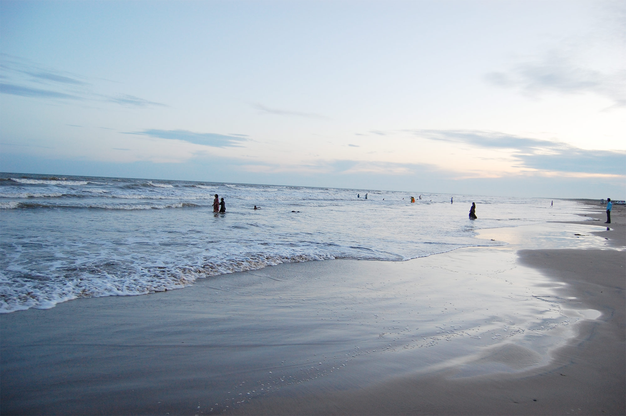 Manginapudi Beach is a beach in Andhra Pradesh in Machelipatnam
