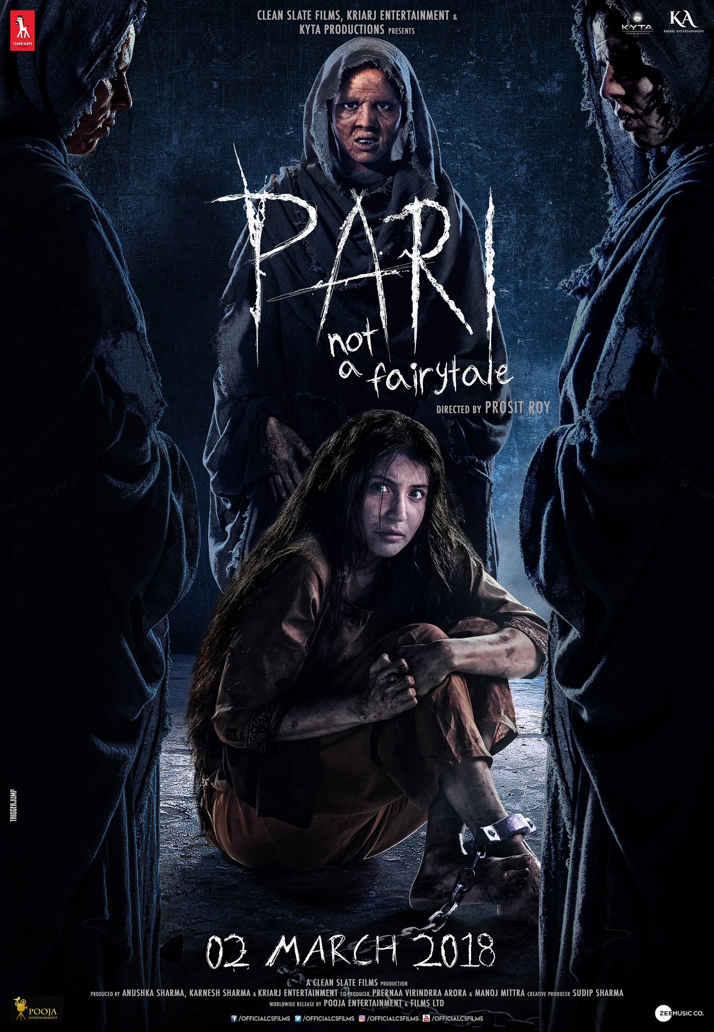 Pari (I) (2018) is one of the best Bollywood horror movies latest