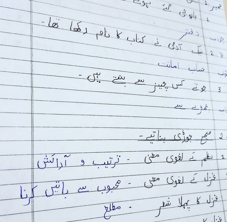 Urdu best Handwriting