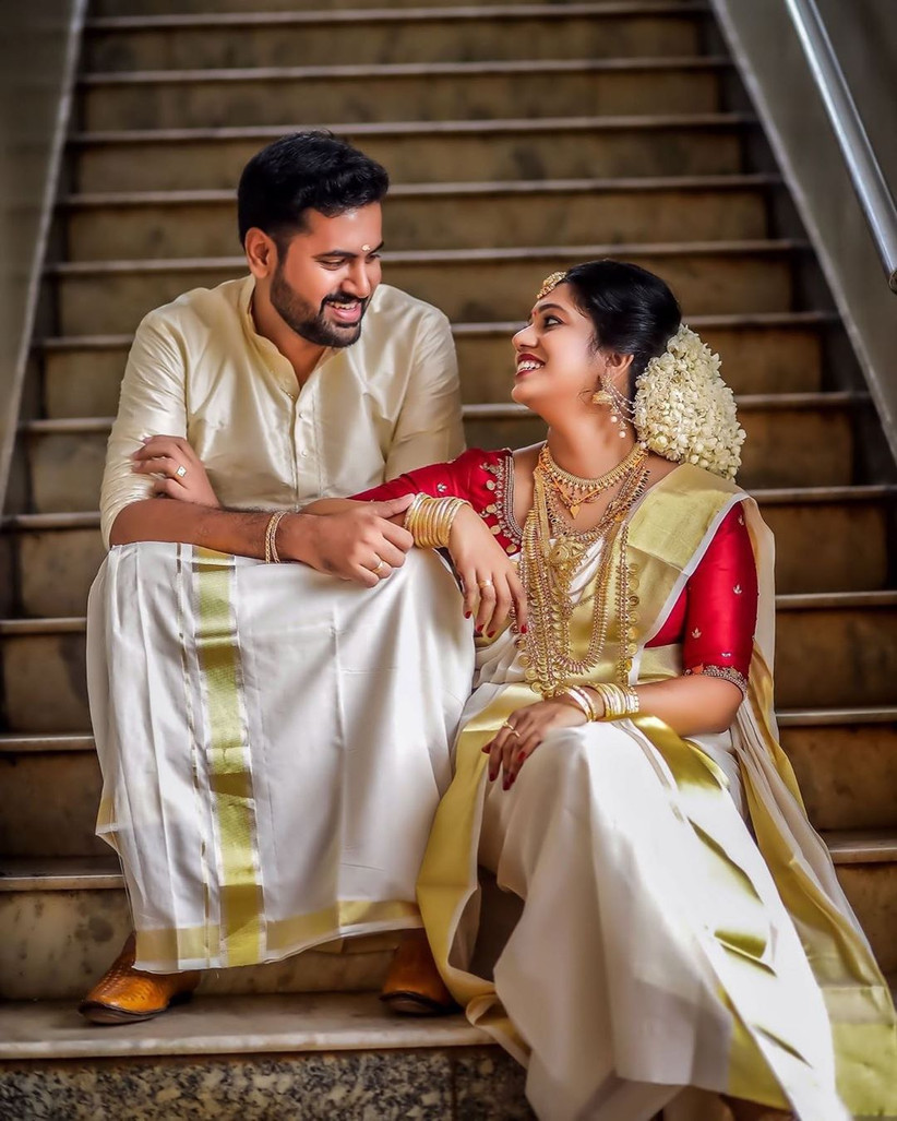 Traditional Kerala Wedding Dress 