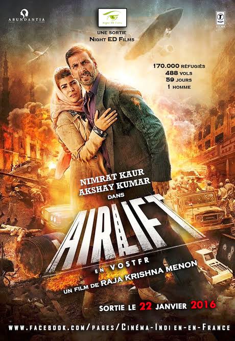 Airlift is the Bollywood suspense thriller movies