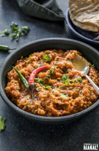 Baingan Bharta famous food of punjab