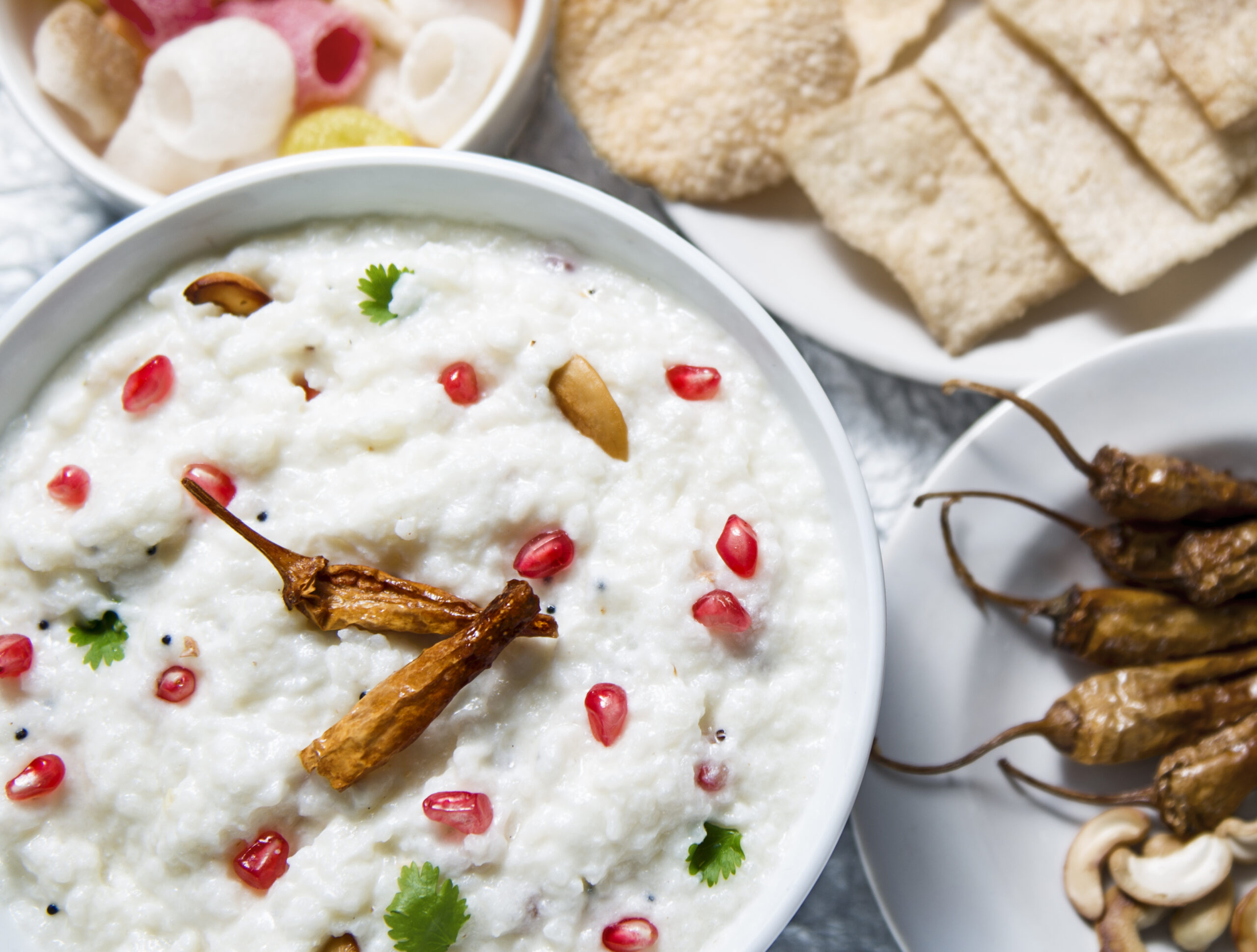 Curd Rice is one of famous foods of Andhra Pradesh