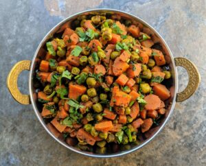 gajar matar traditional food of punjab