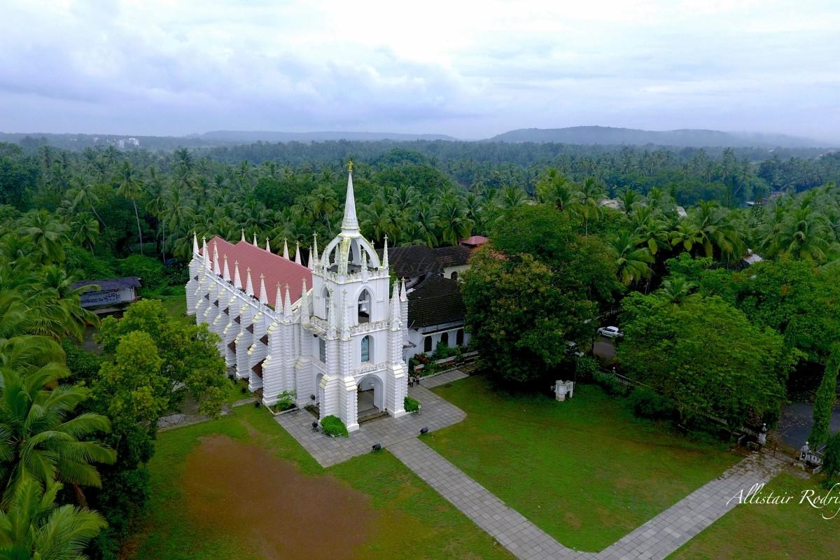 Mae De Deus Church is one of churches in Goa
