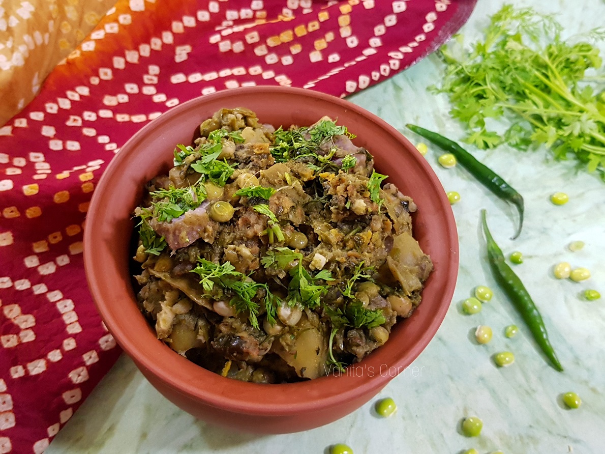 Undhiyu is a famous Gujarati dish