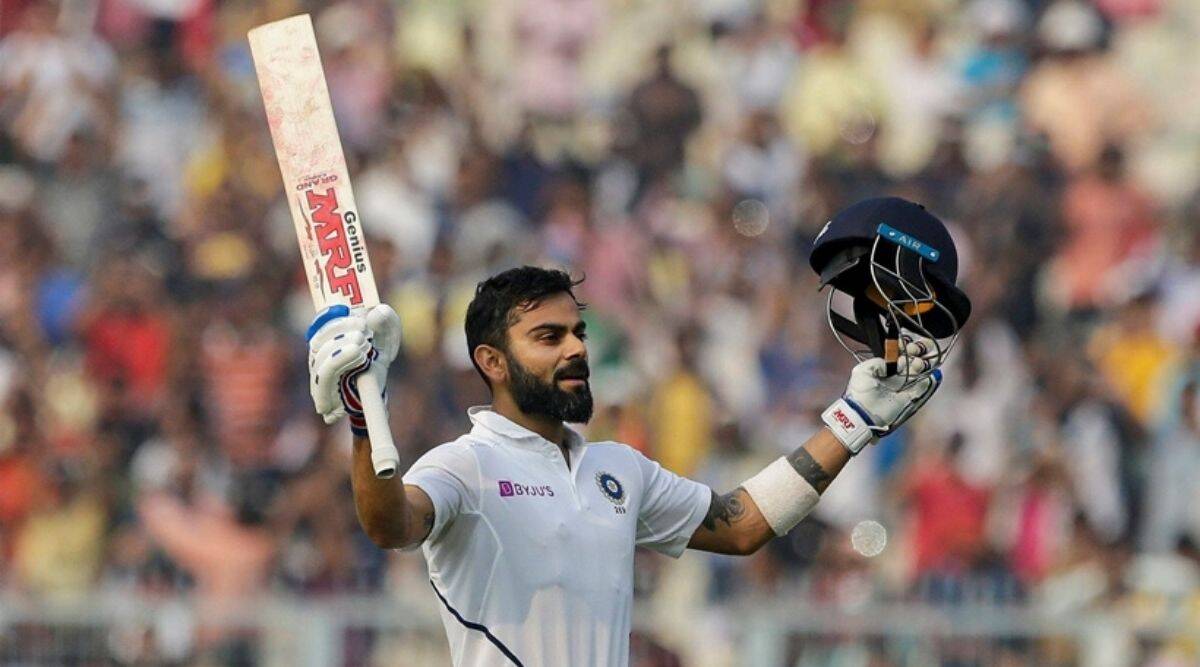 virat kohli celebrating his century