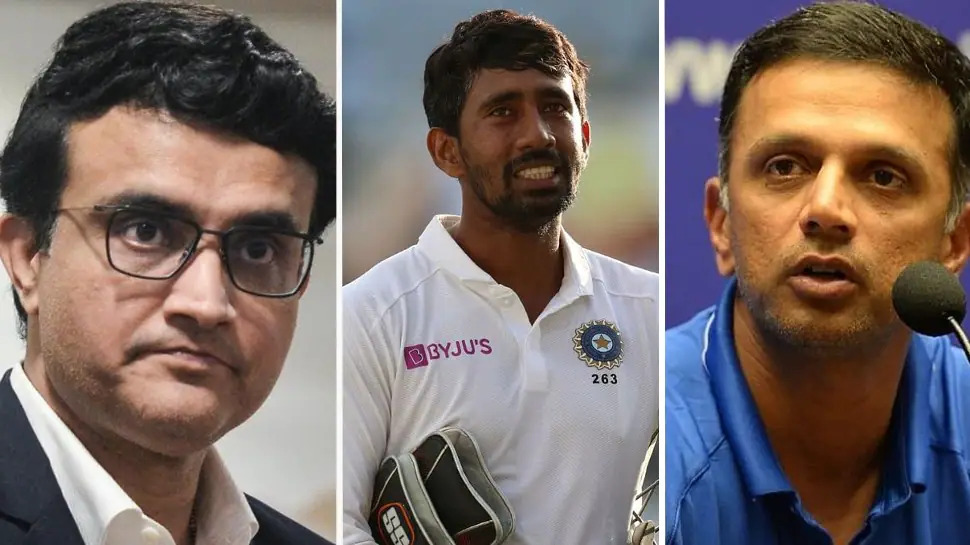 wriddhiman saha rahul dravid saurav ganguly controversy