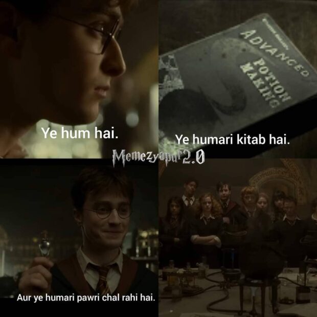 Harry Potter party memes
