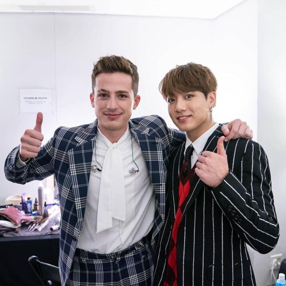 Jungkook with charlie puth we don't talk anymore