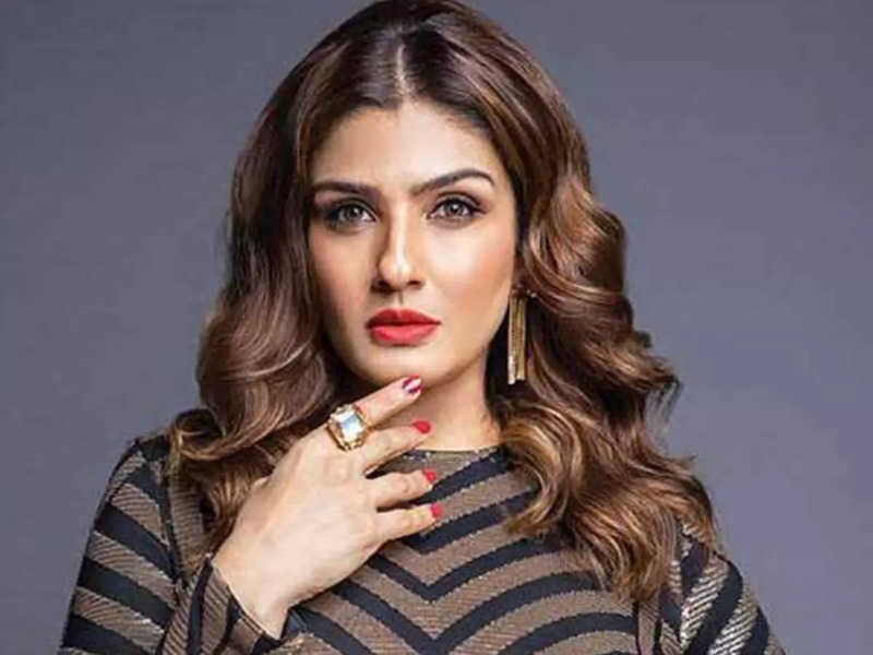 Bollywood actress Raveena Tandon