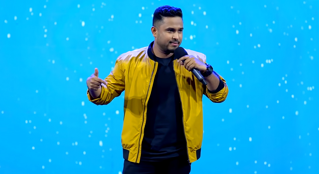 Abish Mathew is an indian comic stand up