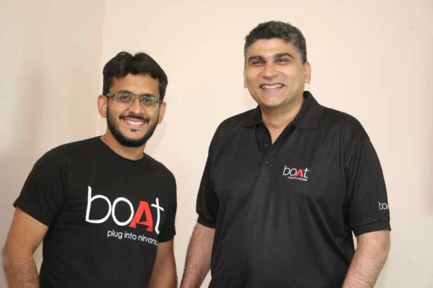 Aman Gupta and Sameer Mehta Co-Founders of boAt