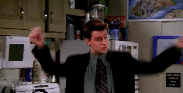 Chandler Bing Gif