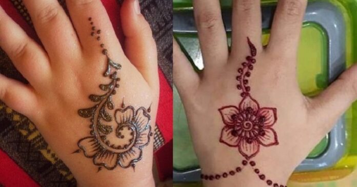 Cute Mehndi Designs for Kids