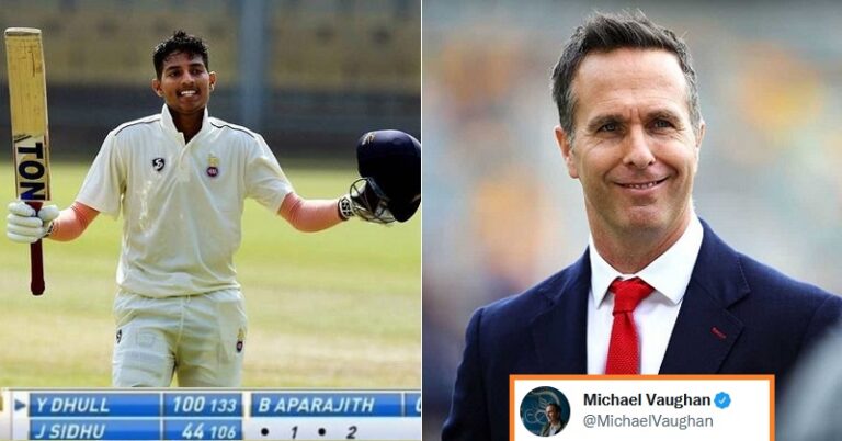 Michael Vaughan Made A Big Prediction About India U-19 Cricket Star Yash Dhull
