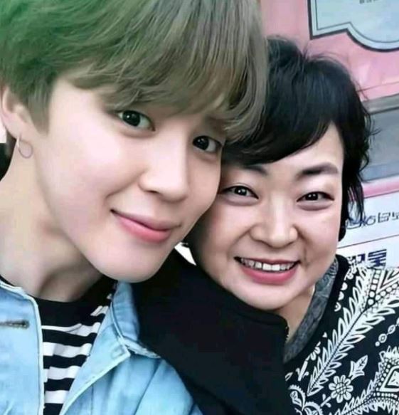 Park Jimin mother and family