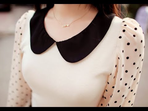 Peter Pan Collar Neckline is a suit design neck