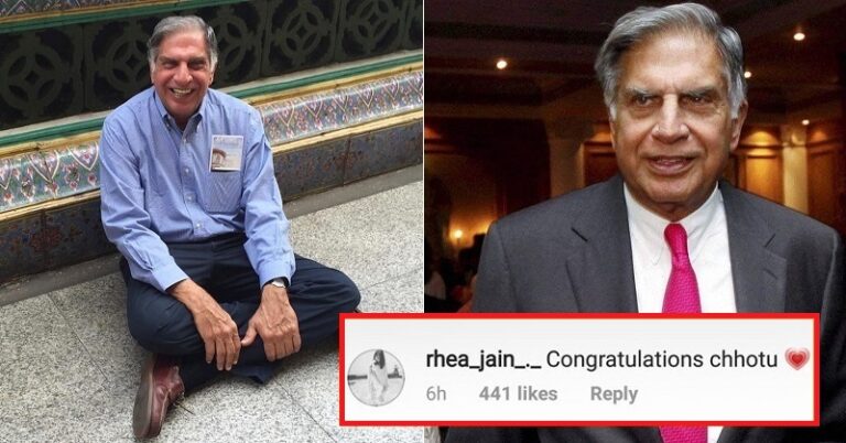 A Girl Called Ratan Tata ‘Chhotu’ On Instagram, What He Replied Is Winning Internet