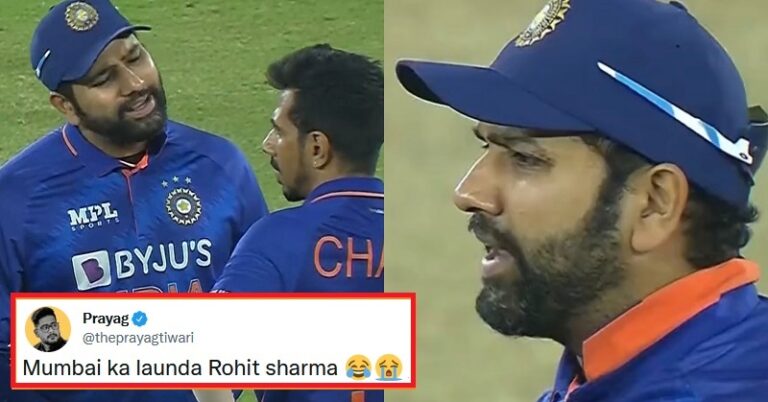Rohit Sharma Caught On Stump Mic Yelling At uzvendra Chahal Is Going Viral