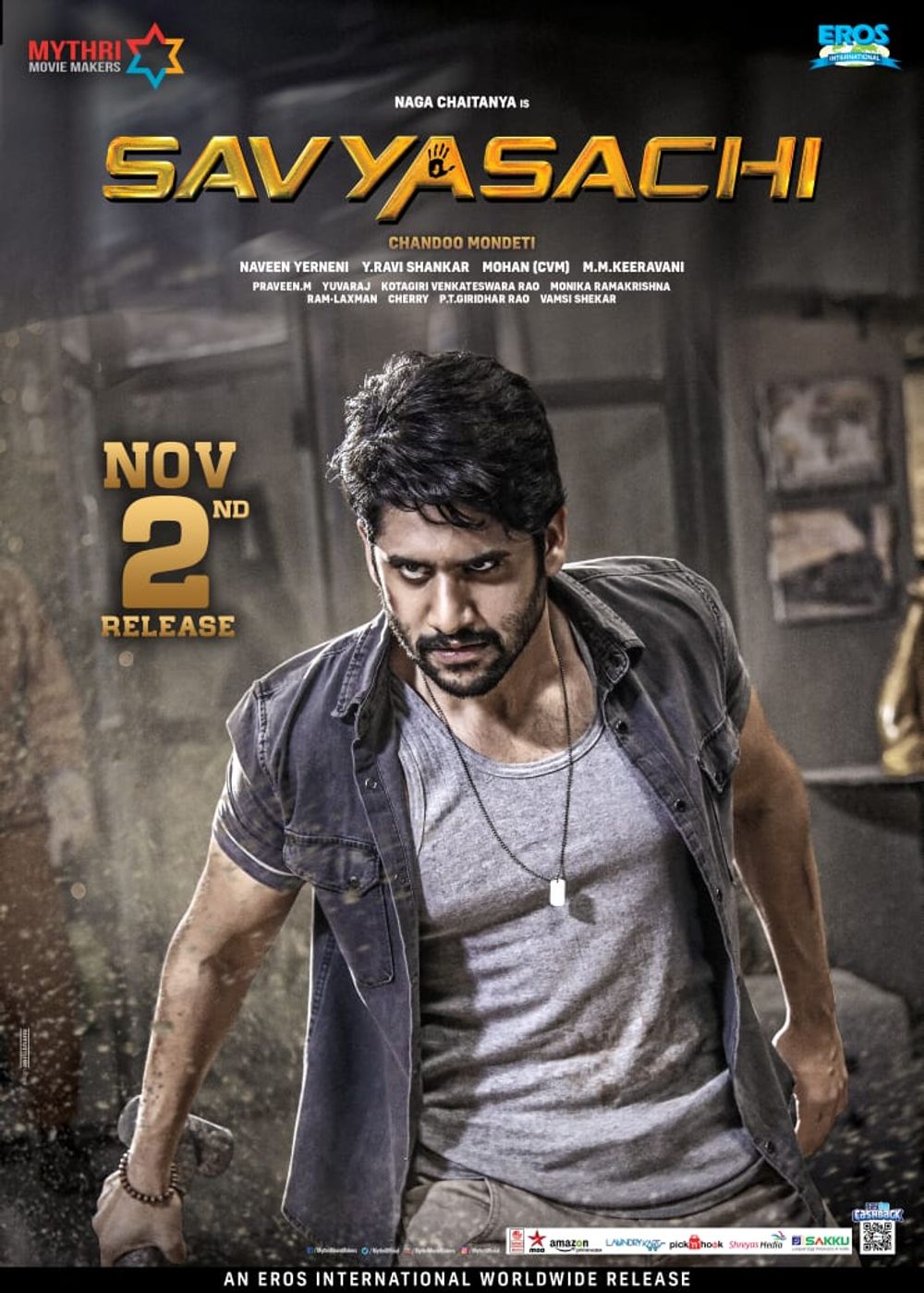 Savyasachi is one of dubbed movies in hindi