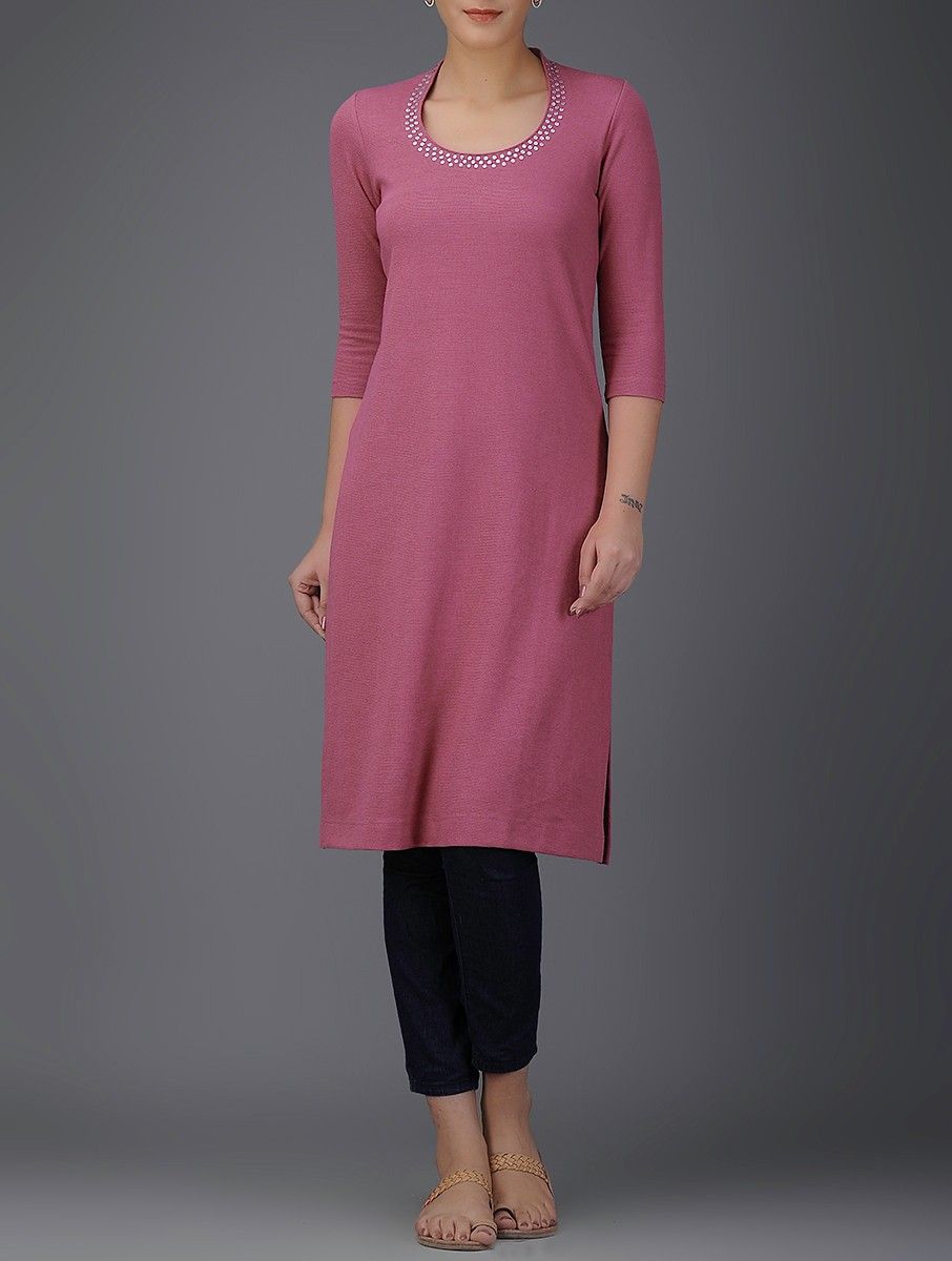 U Neckline design for kurti