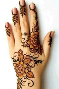 Floral Mehndi