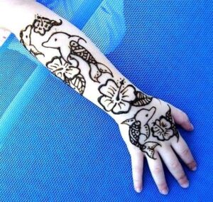 Cartoon Mehndi