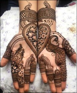 Bird Style Mehndi