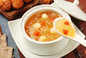 White and Lotus Seed Soup