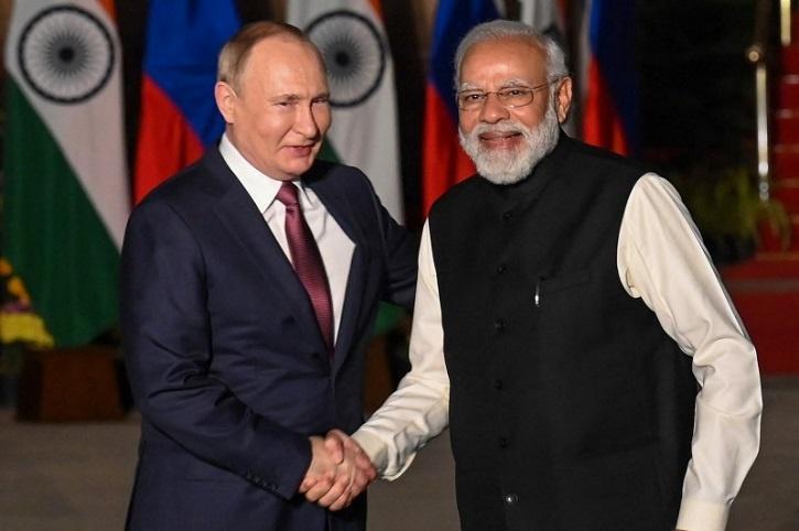 Modi Putin meeting in 2021