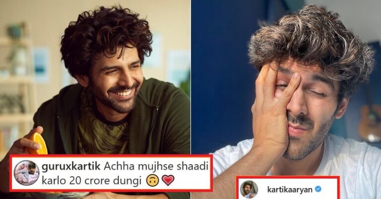 Kartik Aaryan Replies To Fan Who Offered Him Rs 20 Crore To Marry Her