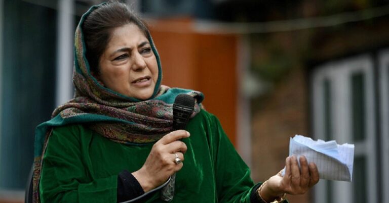 Mehbooba Mufti Breaks Silence Joins Debate On “The Kashmir Files”
