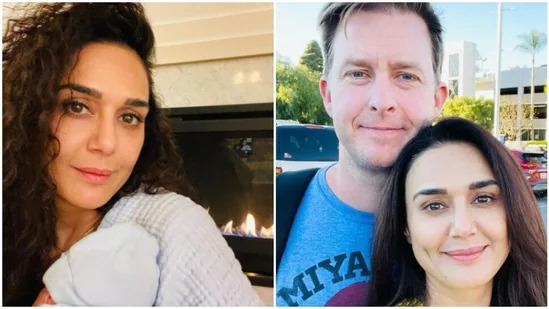 Preity Zinta with Gene Goodenough