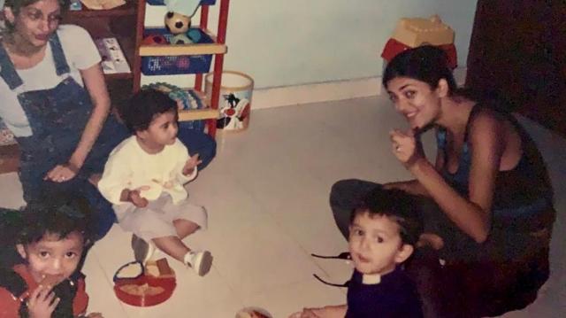 Sushmita Sen with her daughter Renee