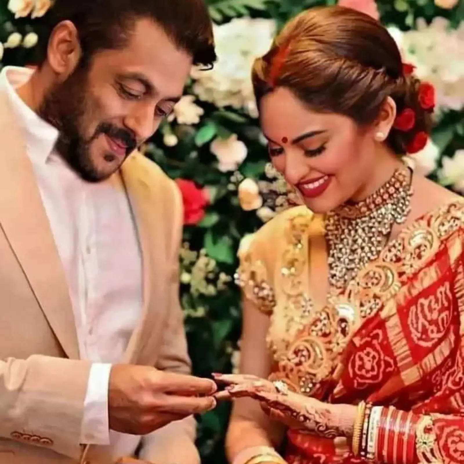 Salman and Sonakshi wedding picture