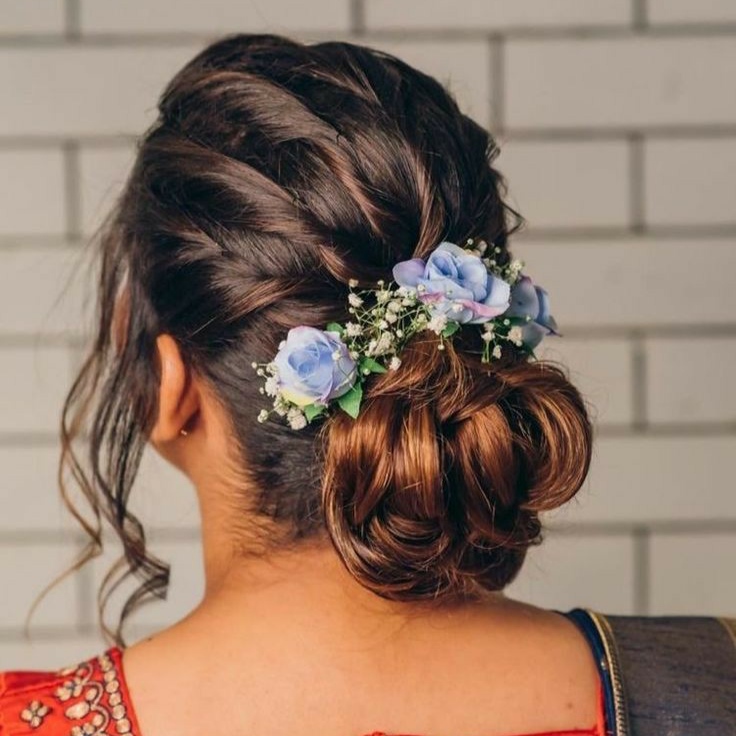 Elegant Floral Bun