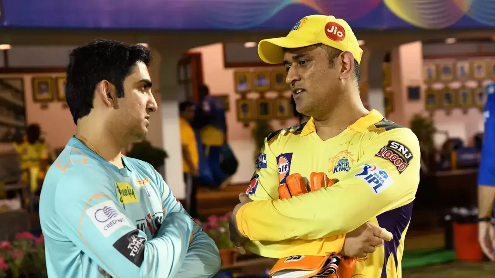 Gambhir and Dhoni in IPL 2022