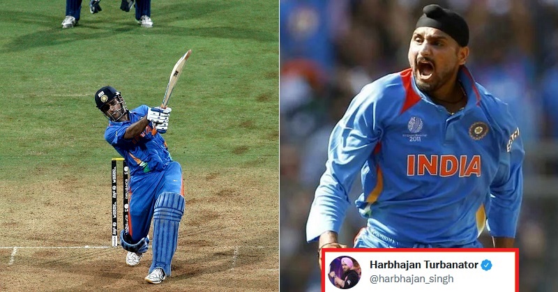 Harbhajan Singh Takes A Massive Dig At Dhoni For The 2011 World Cup Win