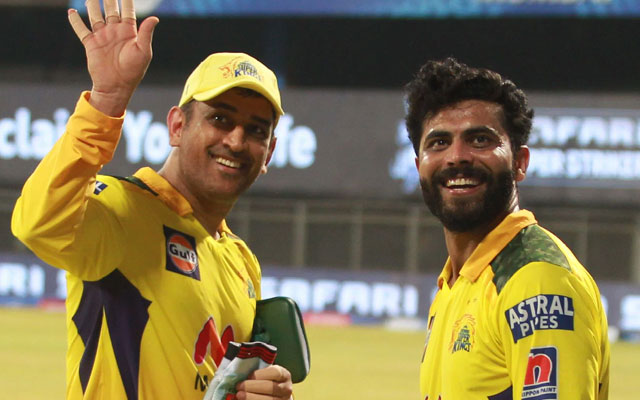 MS Dhoni and Ravindra Jadeja