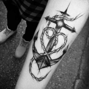 anchor tattoo