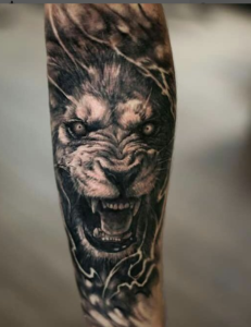 lion tattoo