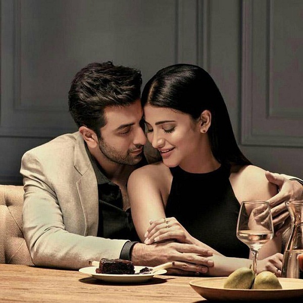 Ranbir and Shruti Haasan