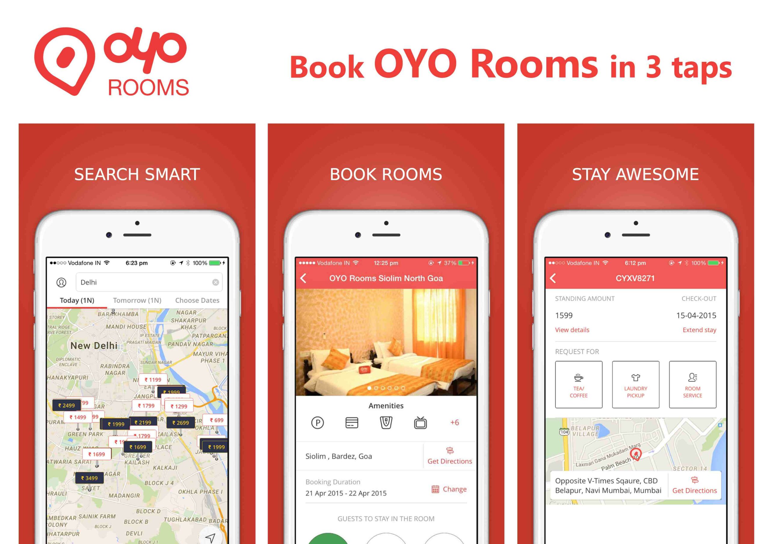 oyo rooms app