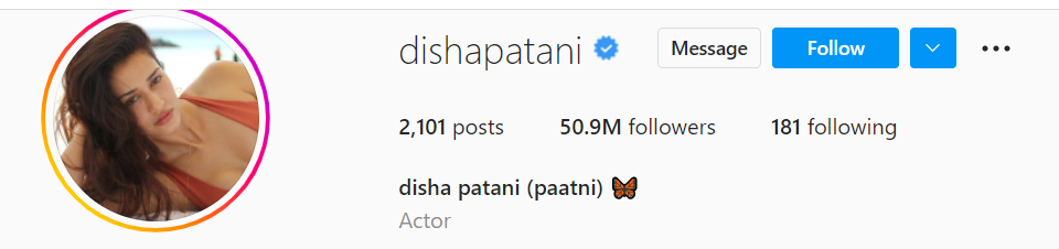 Disha-patani-followers-on-instagram
