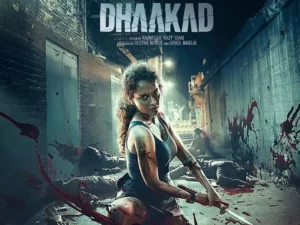 Dhaakad 2022 poster