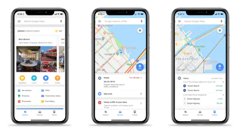 google maps travel apps best